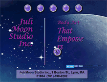 Tablet Screenshot of julimoonstudio.com